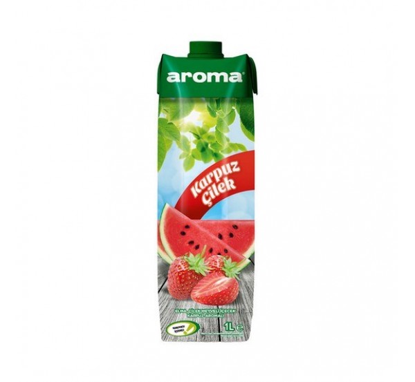 1/1 L Aroma Karpuz Çilek Aromalı Meyve Suyu