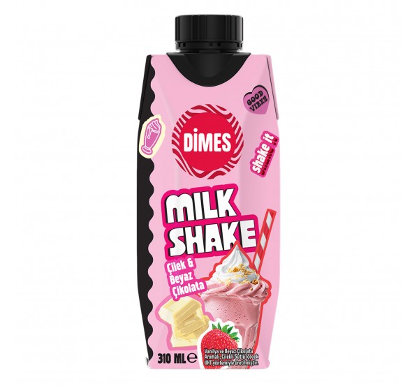 31 C Dimes Milkshake Çilek Beyaz Çikolata 31 C Dimes Milkshake Çilek Beyaz Çikolata