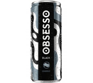 25 C Obsesso Coffe Şekersiz (Kutu)