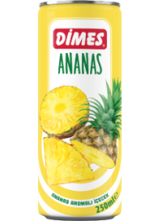 25 C Dimes Ananas İçeceği (Kutu)