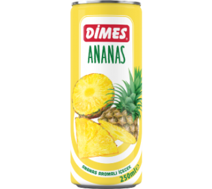 25 C Dimes Ananas İçeceği (Kutu)