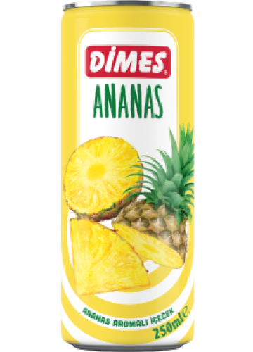 25 C Dimes Ananas İçeceği (Kutu)