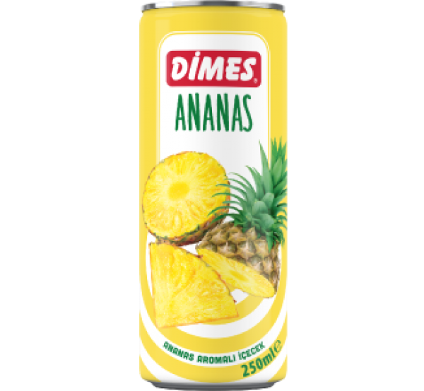 25 C Dimes Ananas İçeceği (Kutu)