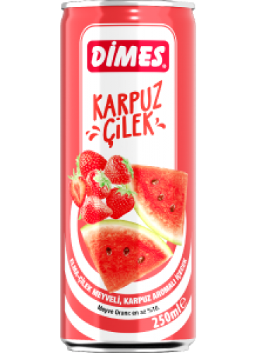 25 C Dimes Karpuz Çilek İçeceği (Kutu)