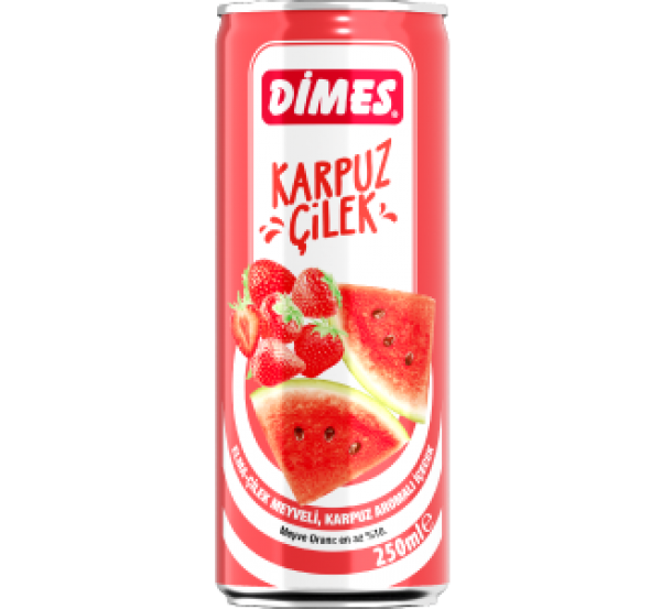 25 C Dimes Karpuz Çilek İçeceği (Kutu)