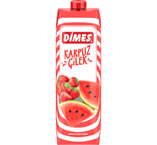 1 L Dimes Karpuz Çilek İçeceği