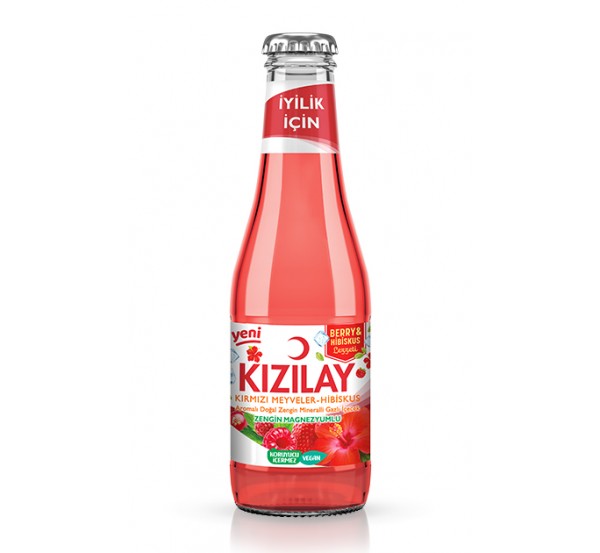 20 C Kızılay Kırmızı Meyveler Hibiskus Aromalı Maden Suyu