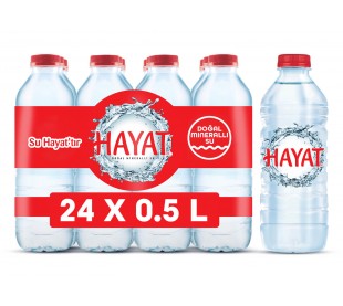 0,5 L Hayat Doğal Mineralli Su