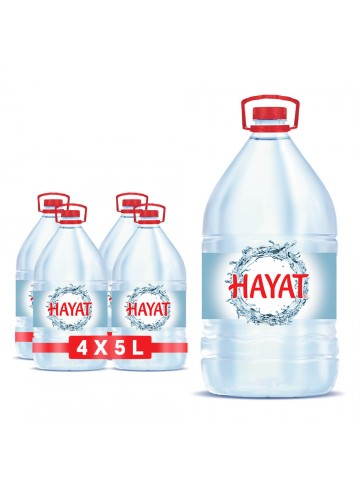 5 L Hayat Doğal Mineralli Su