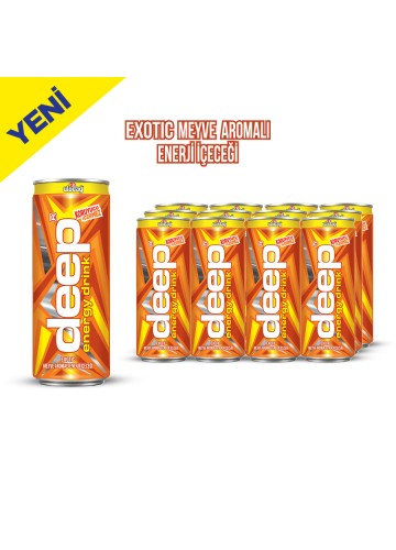 25 C Deep Enerji İçeceği Exotic