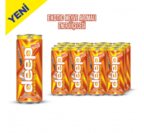 25 C Deep Enerji İçeceği Exotic