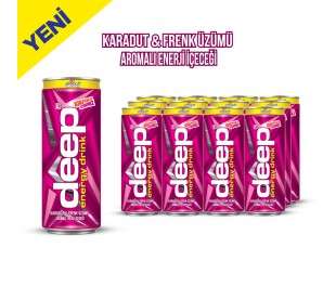 25 C Deep Enerji İçeceği Karadut & Frenk Üzümü