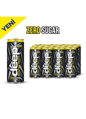 25 C Deep Enerji İçeceği Şekersiz